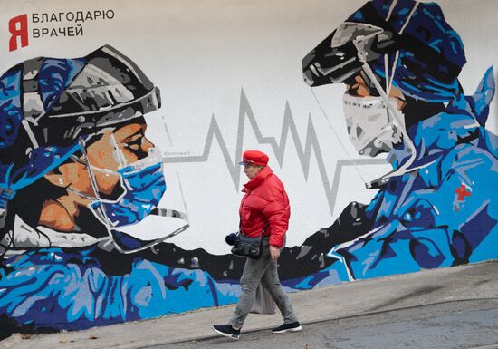 Russia Graffiti