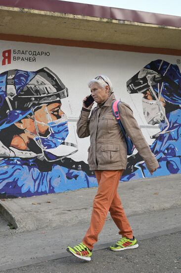 Russia Graffiti