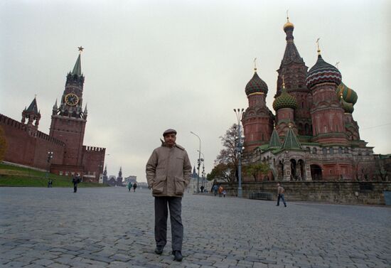 Guest from India visits Moscow