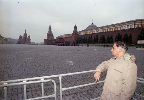 Guest from India visits Moscow