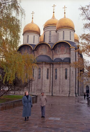 Guest from India visits Moscow