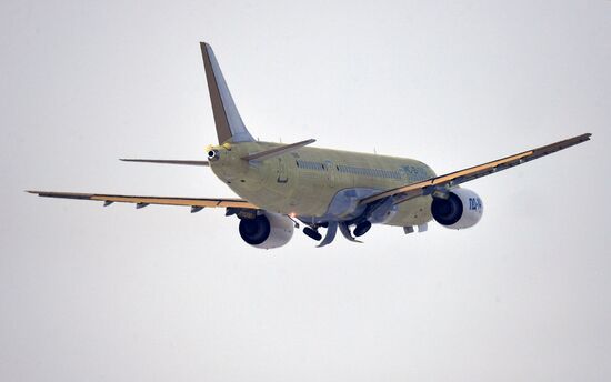 Russia PD-14 Aircraft Engine Flight