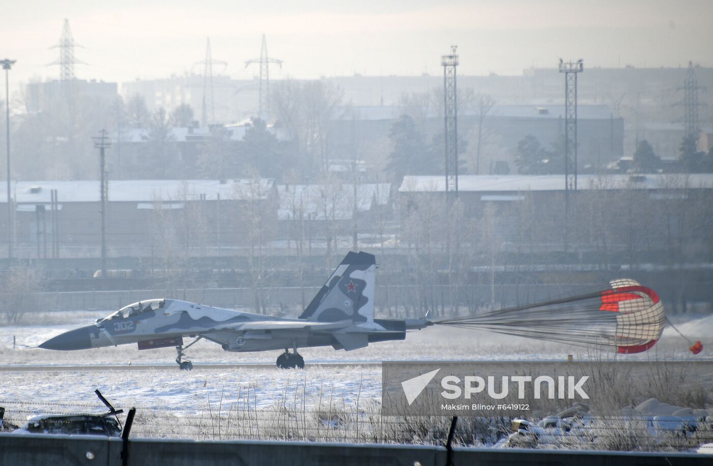 Russia PD-14 Aircraft Engine Flight