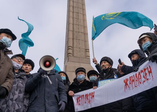 Kazakhstan Independence Day Protest