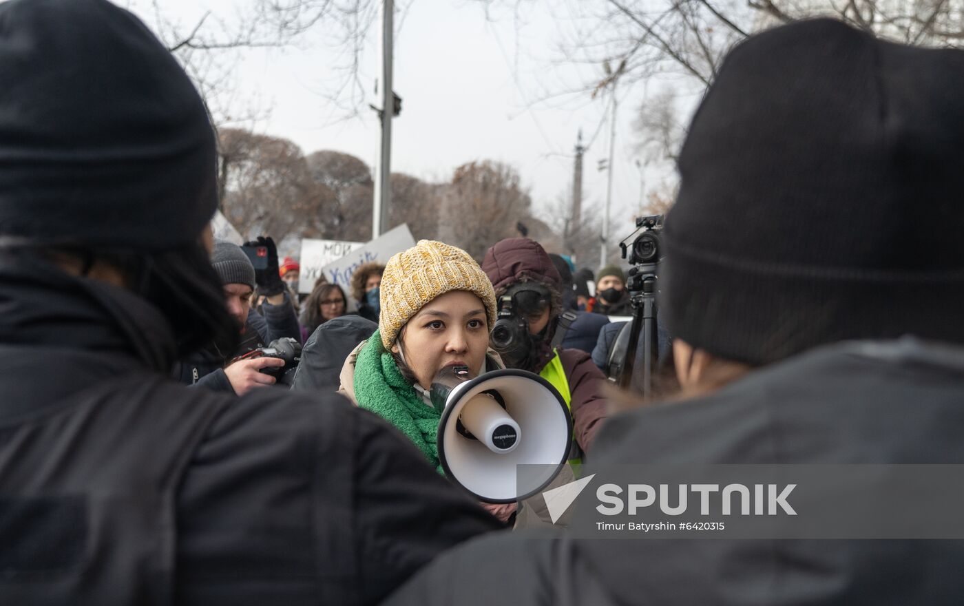 Kazakhstan Independence Day Protest