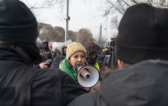 Kazakhstan Independence Day Protest