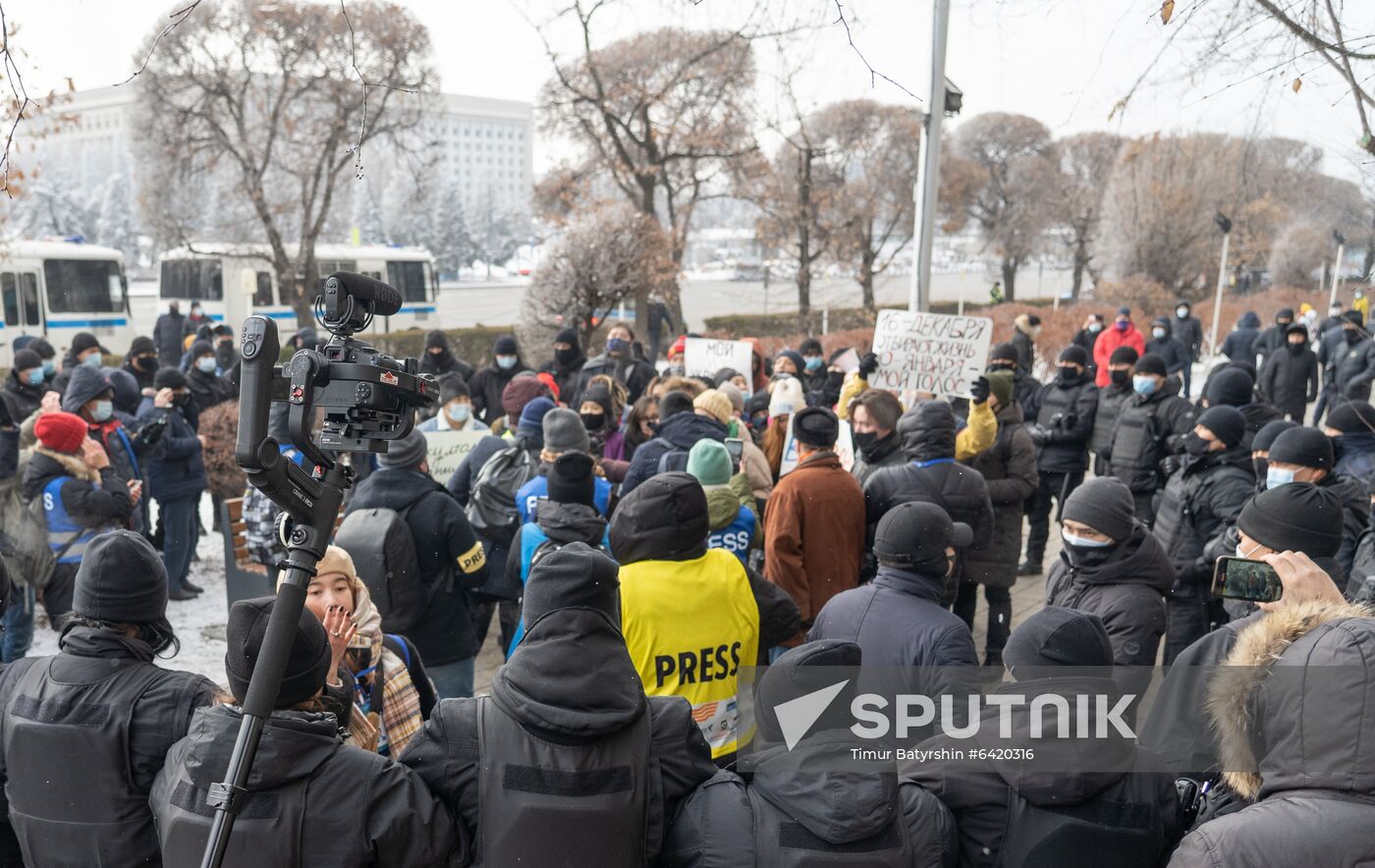 Kazakhstan Independence Day Protest