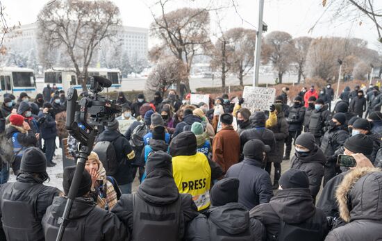 Kazakhstan Independence Day Protest