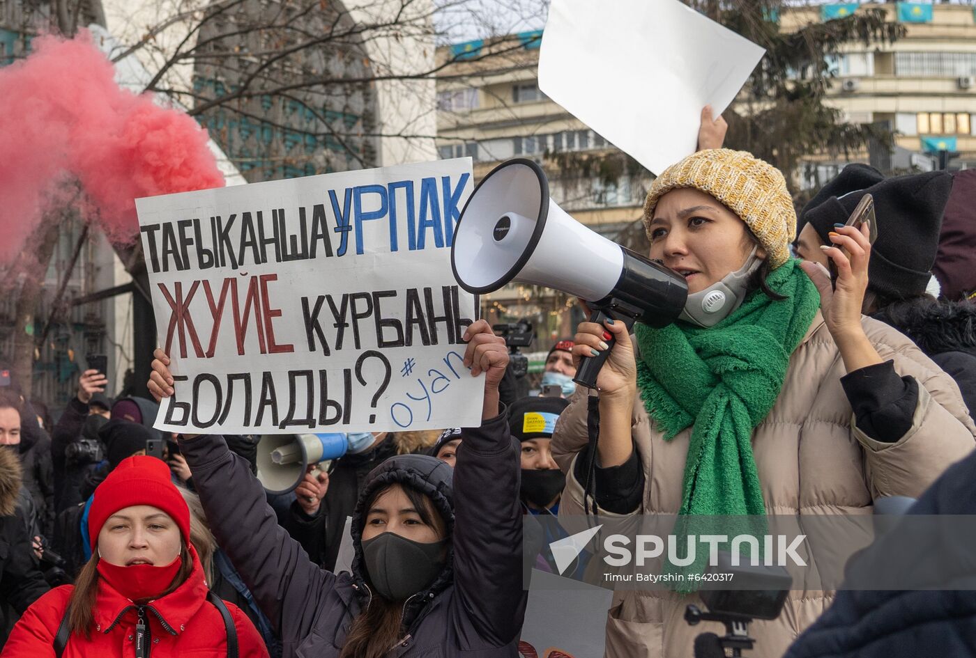 Kazakhstan Independence Day Protest