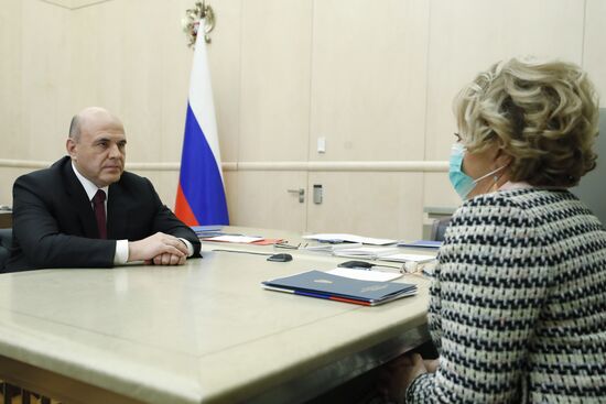 Russia Mishustin Federation Council