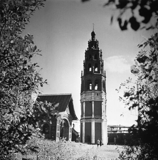 Bell tower of John the Baptist Church in Tolchkovo