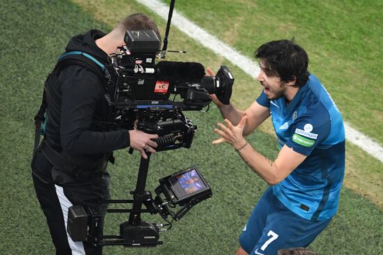 Russia Soccer Premier-League Zenit - Spartak
