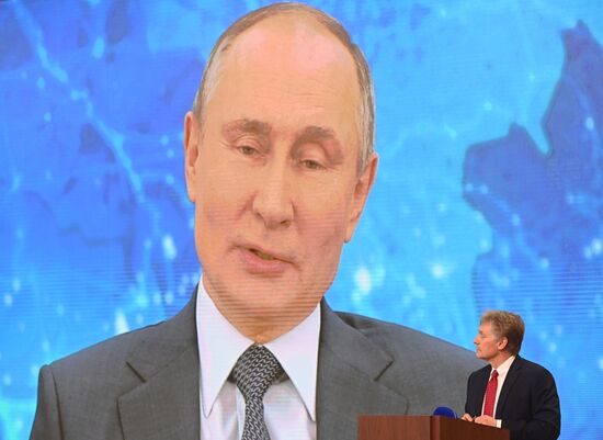 Russia Putin News Conference
