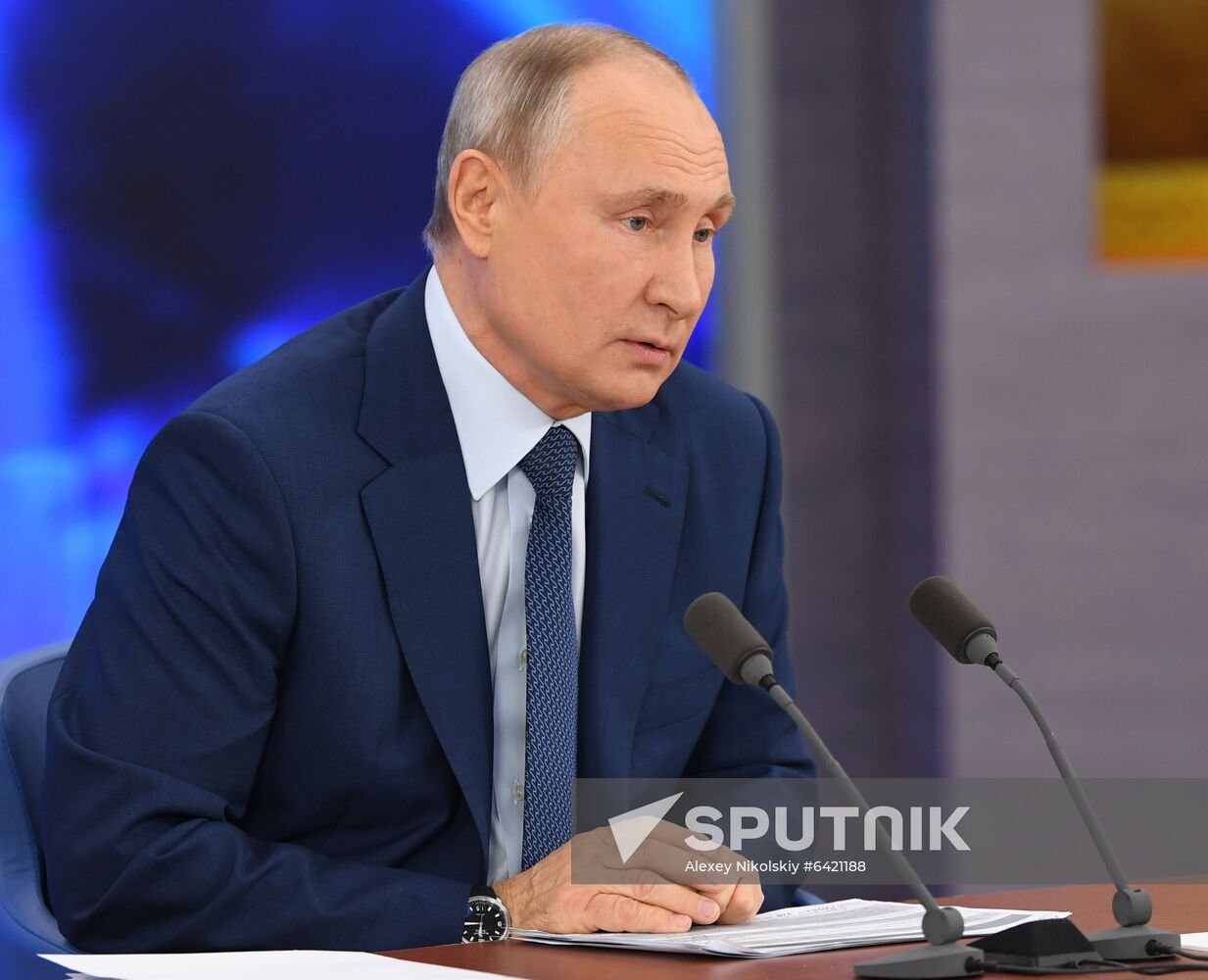 Russia Putin News Conference