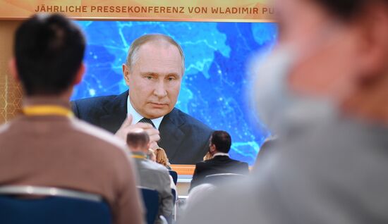 Russia Putin News Conference