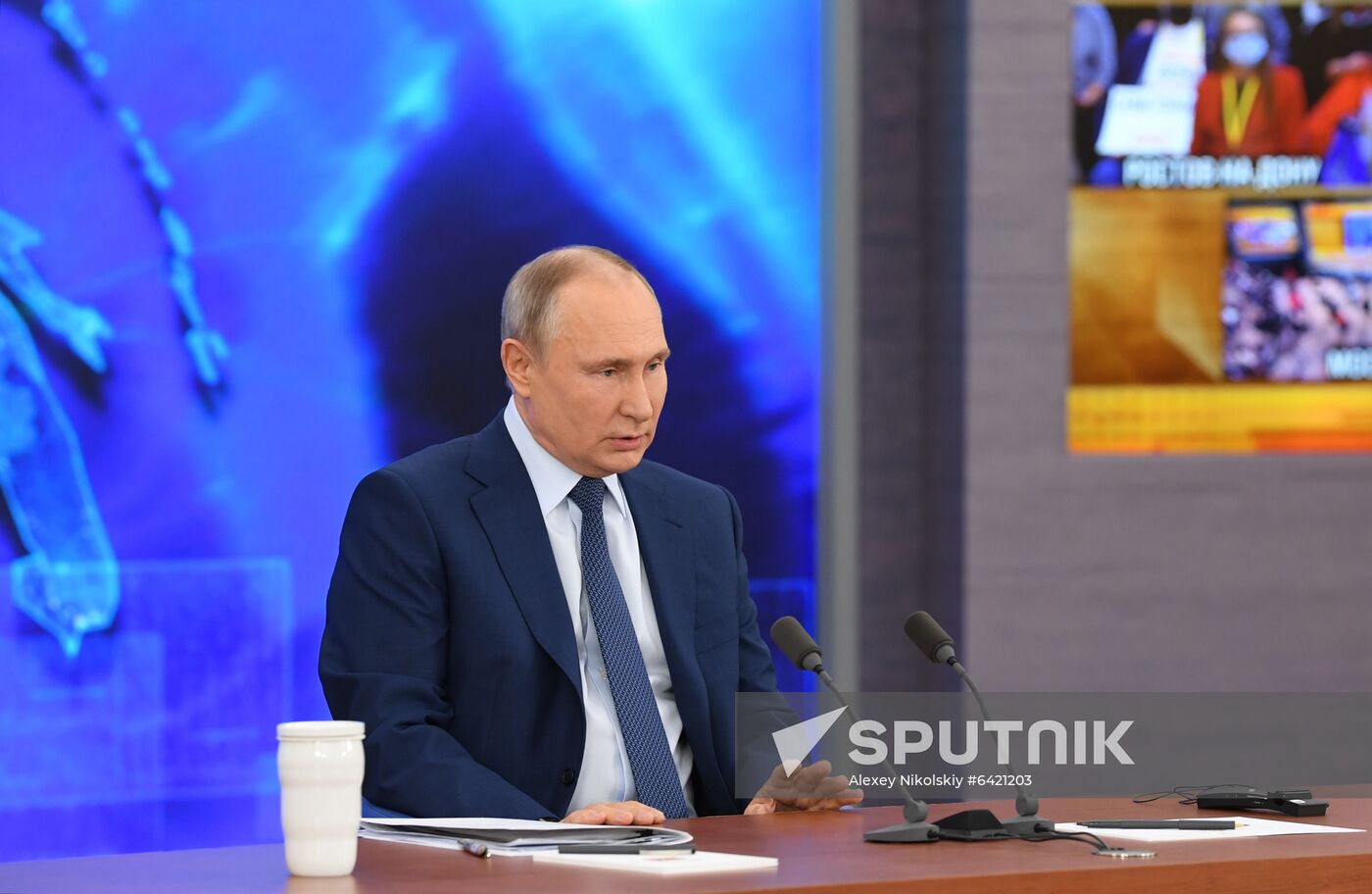 Russia Putin News Conference