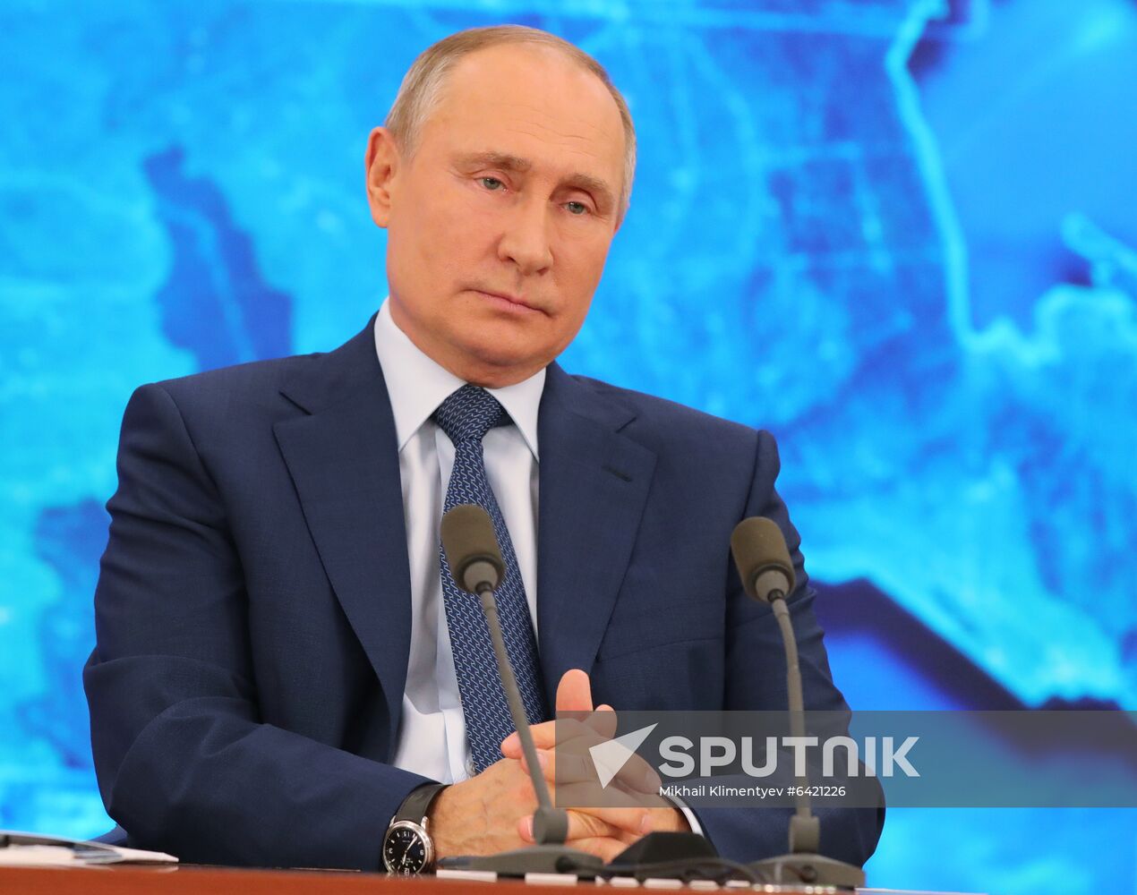 Russia Putin News Conference