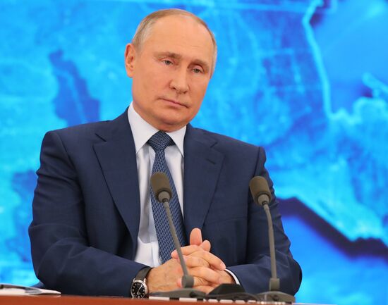 Russia Putin News Conference