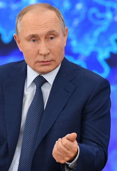 Russia Putin News Conference