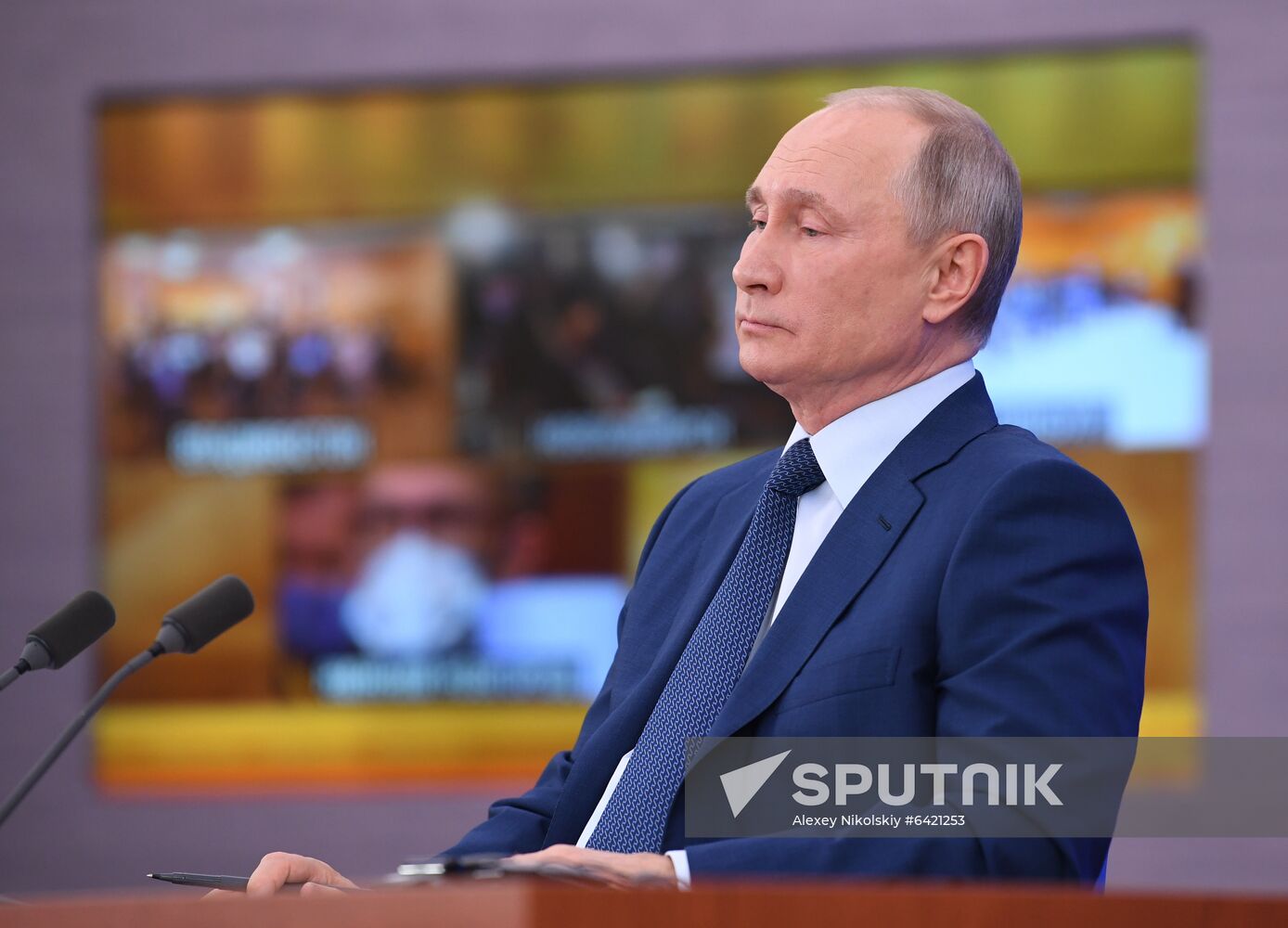 Russia Putin News Conference