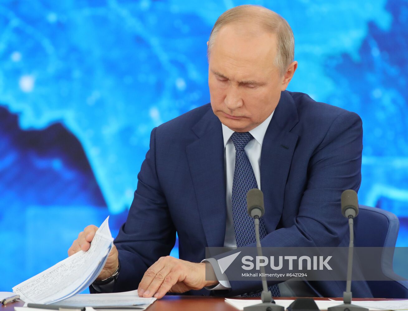 Russia Putin News Conference