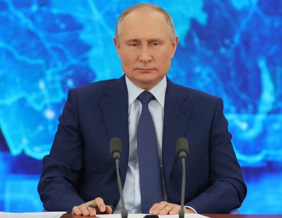 Russia Putin News Conference
