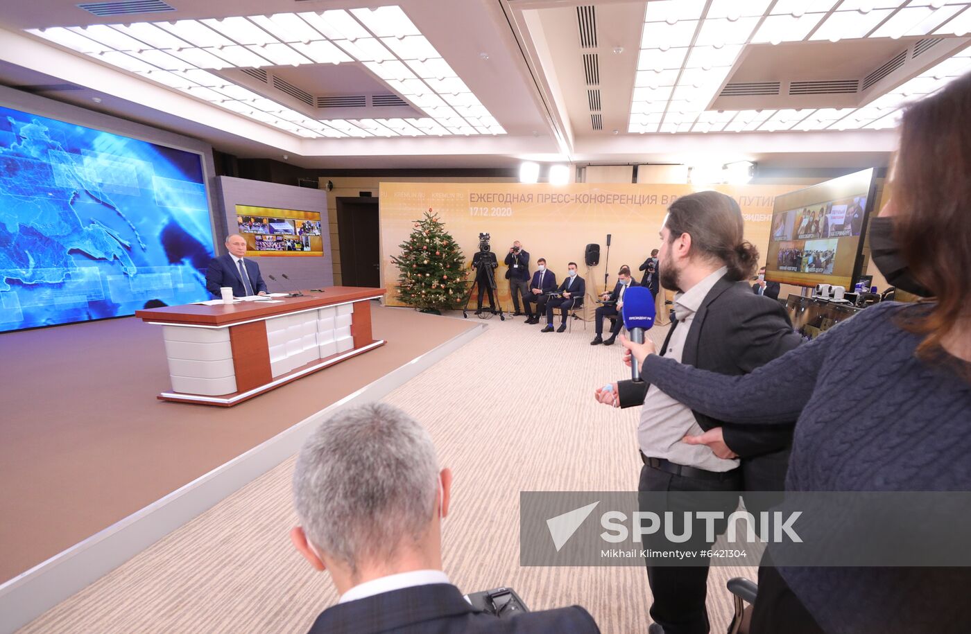 Russia Putin News Conference