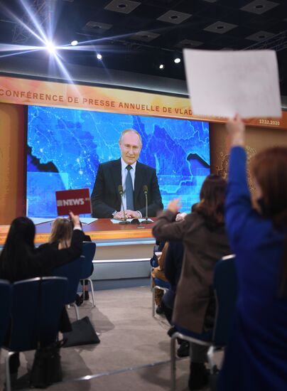 Russia Putin News Conference