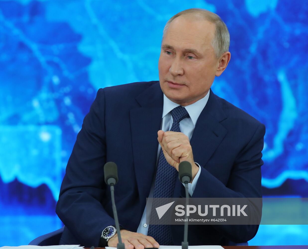 Russia Putin News Conference