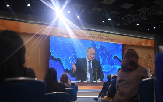 Russia Putin News Conference