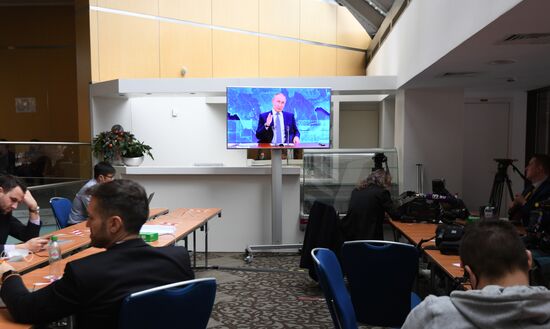 Russia Putin News Conference
