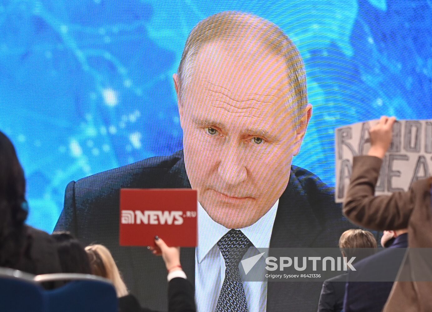 Russia Putin News Conference