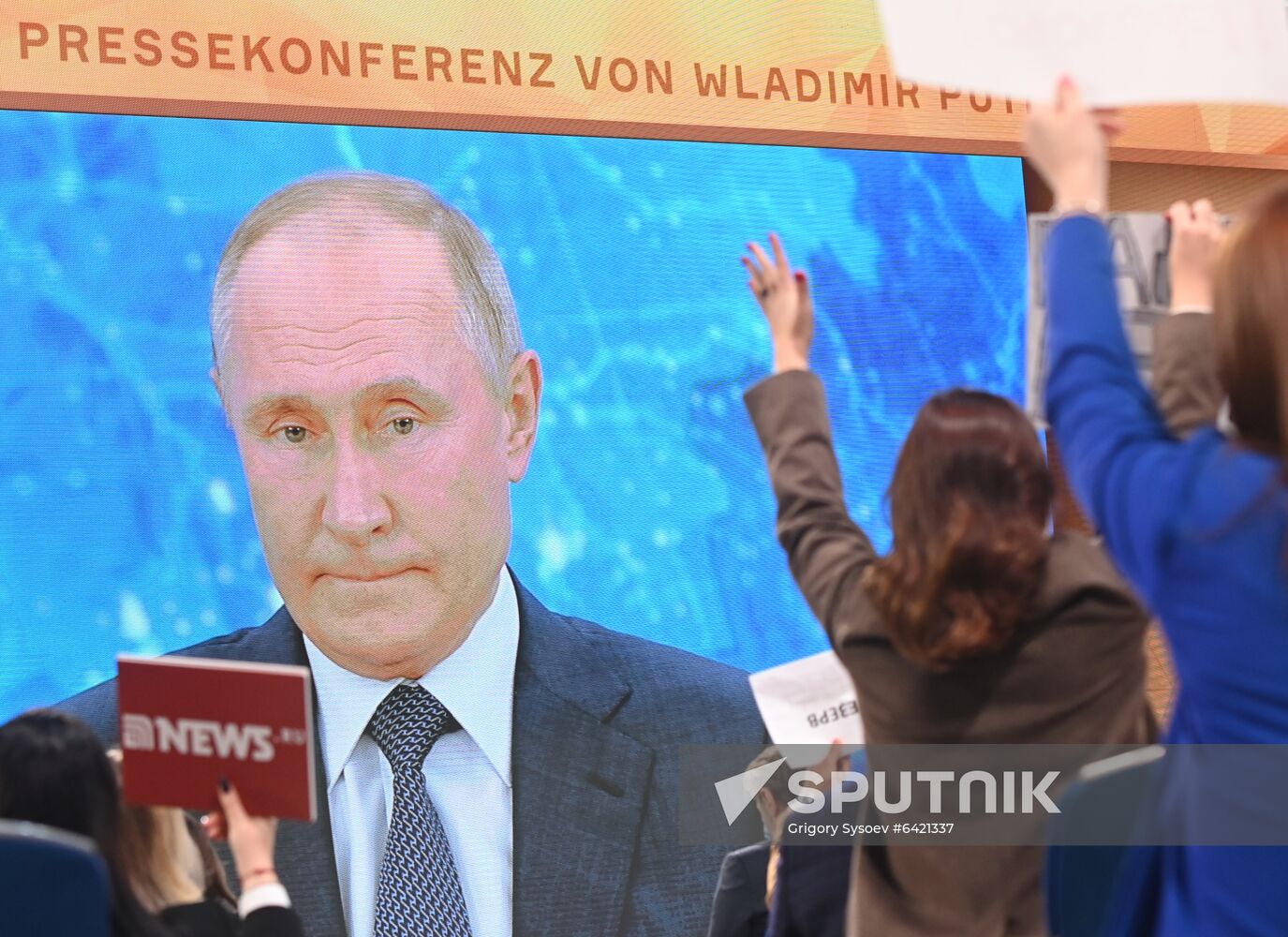 Russia Putin News Conference
