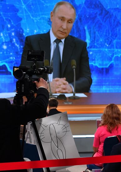 Russia Putin News Conference