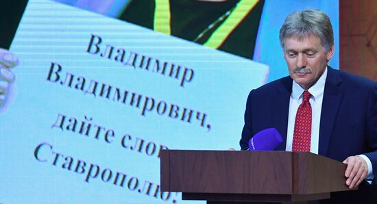 Russia Putin News Conference