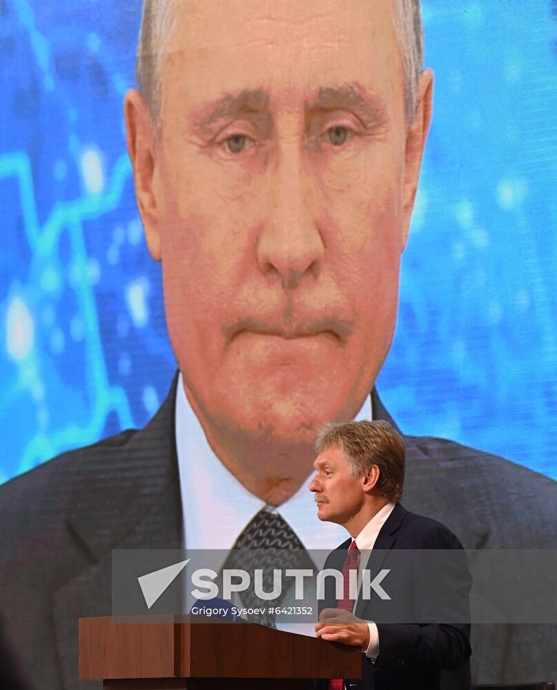 Russia Putin News Conference
