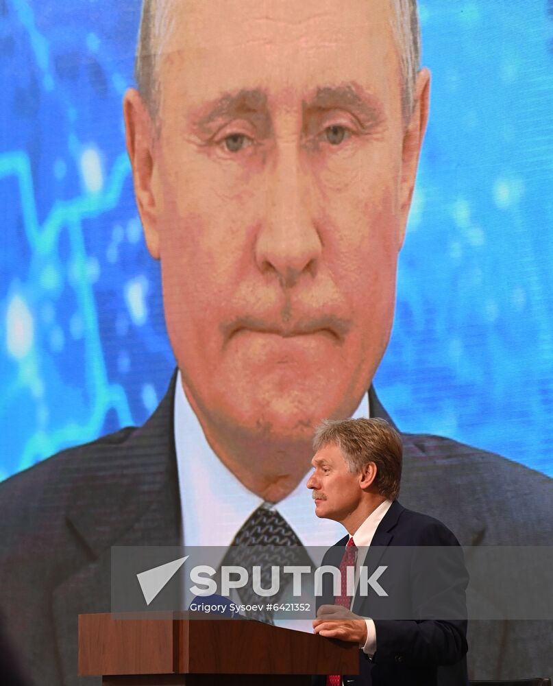 Russia Putin News Conference