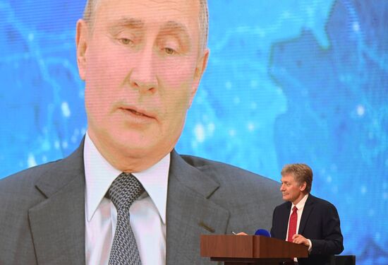 Russia Putin News Conference