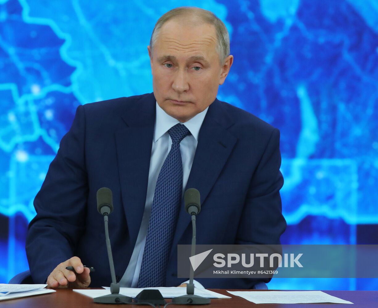 Russia Putin News Conference