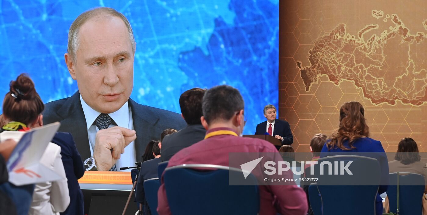 Russia Putin News Conference
