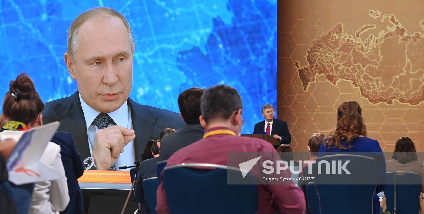 Russia Putin News Conference