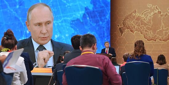 Russia Putin News Conference