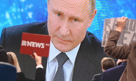 Russia Putin News Conference