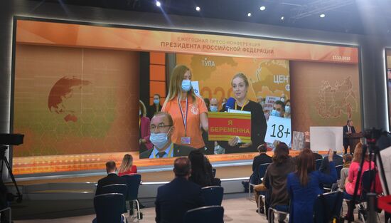 Russia Putin News Conference