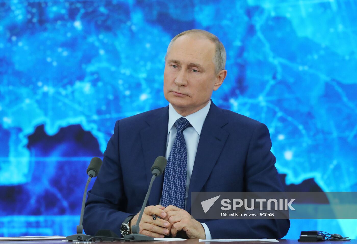 Russia Putin News Conference