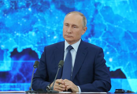 Russia Putin News Conference