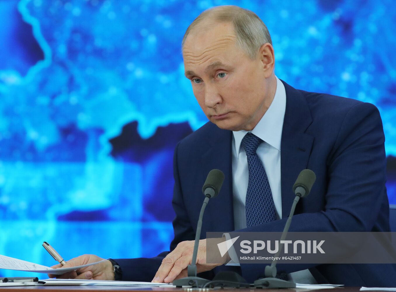 Russia Putin News Conference