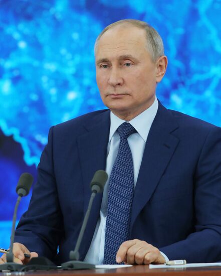 Russia Putin News Conference