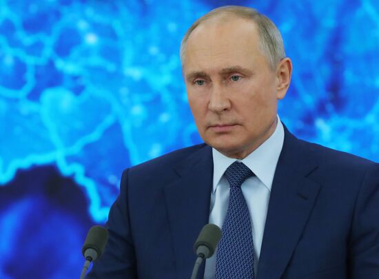 Russia Putin News Conference