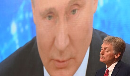 Russia Putin News Conference